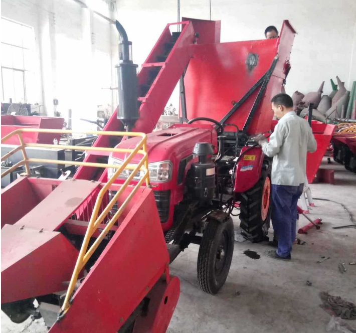 Factory supply mini combine corn harvester for sale