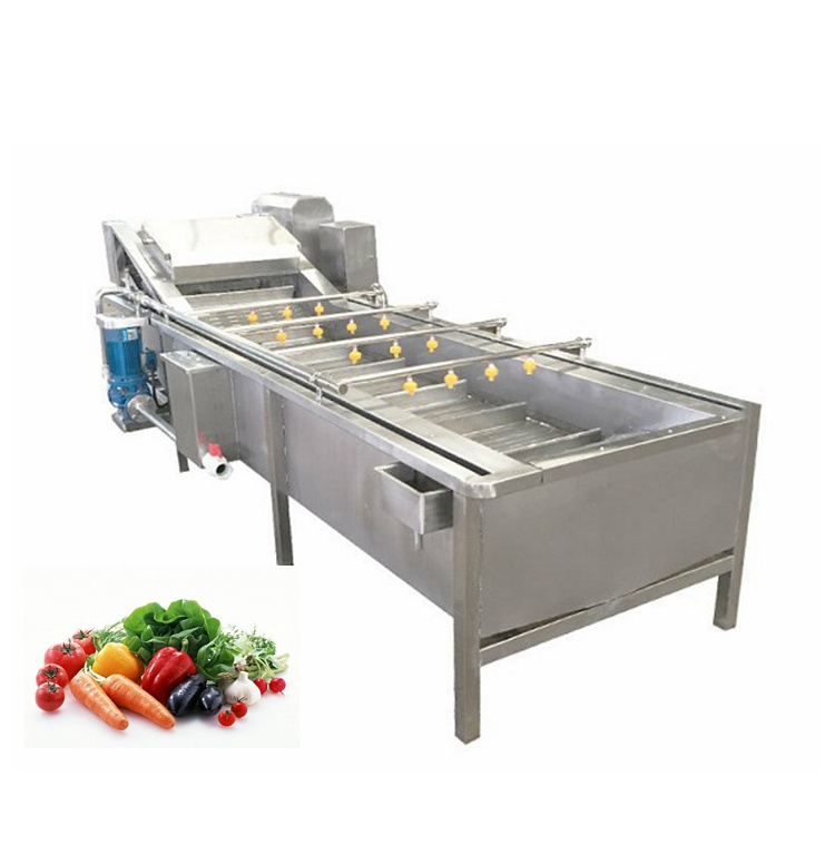 air bubble lettuce washing machine/ tomato/ orange washing machine/ fruit vegetable cleaning machine