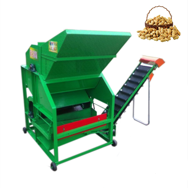 Groundnut picker with diesel engine power Peanut Picker