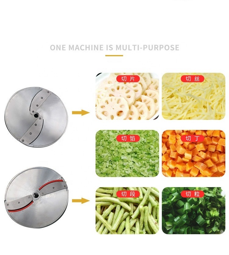 500kg/h Double-head Vegetable Potato Cutter Slicer to Make Crinkle French Fries Automatic Carrot Stick Cabbage Cutting Machine