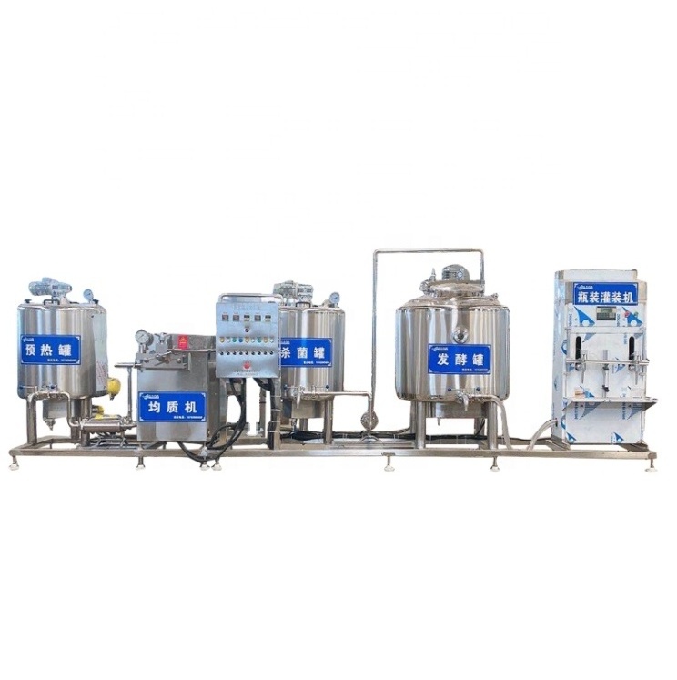 commercial yogurt camel milk pasteurization machine Mini Dairy Yogurt Processing Plant Equipment greek Yogurt making machine