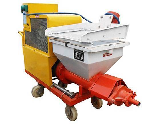 High quality wall plaster spraying machine cement mortar spraying machine