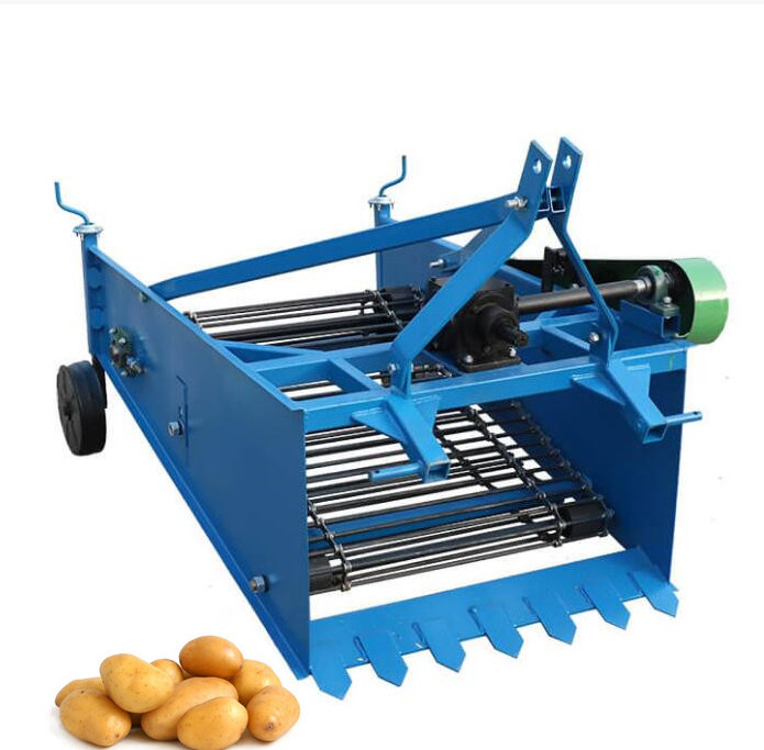 Tractor mini potato harvester for sale Agricultural 1 row  sweet potato  harvester