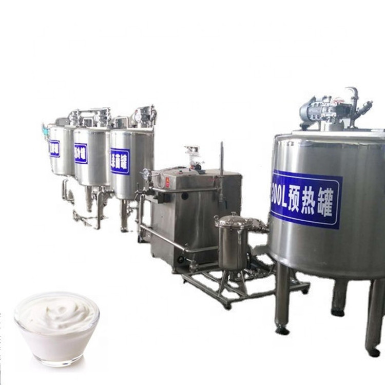 industrial yogurt making machine fruit complete small greek yogurt processing equipment yogurt production line