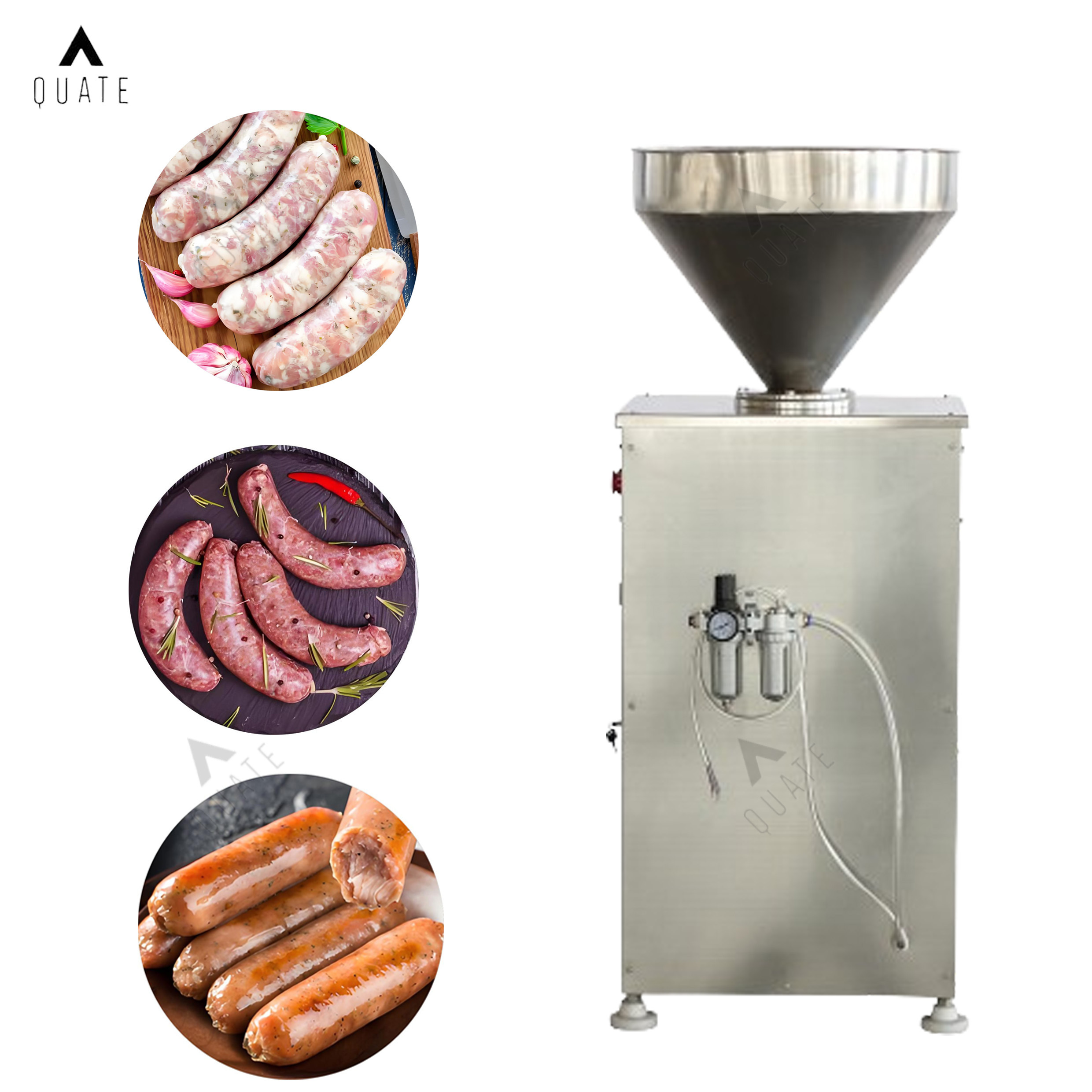 High quality Automatic Pneumatic Meat Quantitative Enema Stuffer Filling Maker Sausage Machine