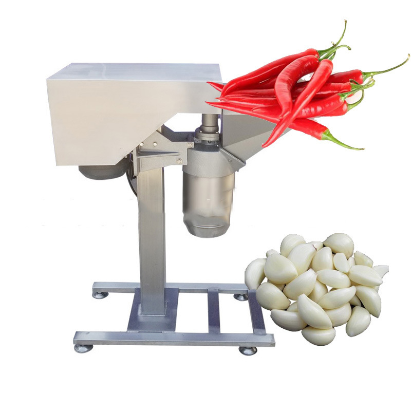 Electric garlic crusher / garlic press crusher / automatic ginger garlic paste making machine garlic cutter machinery