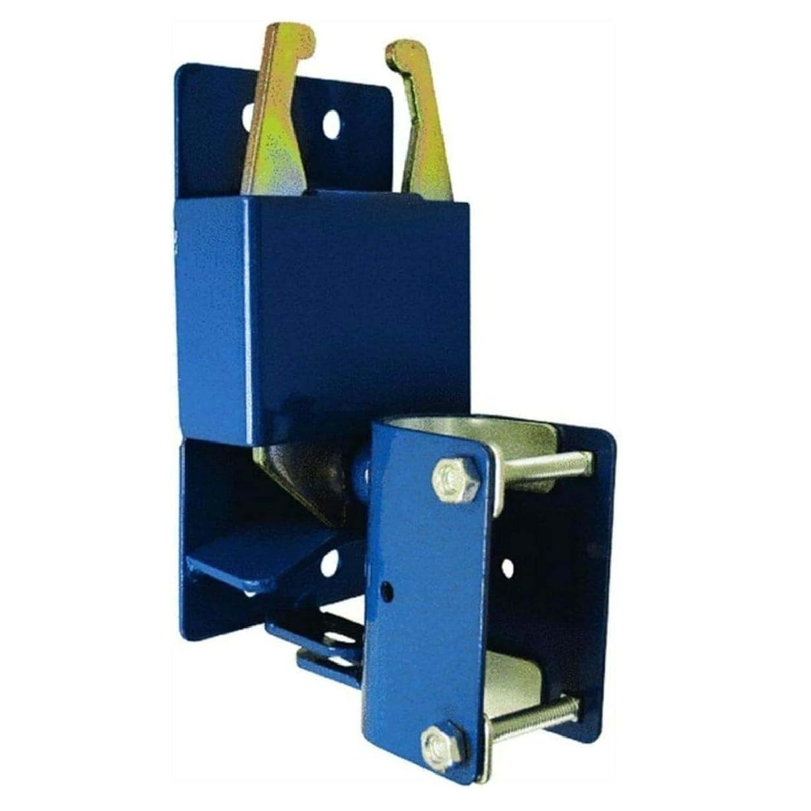 Two Way Lockable Gate Latch, Blue. Perfect for Farms, Pastures, and Ranches. Part Number S16100100 (Pack of 2)