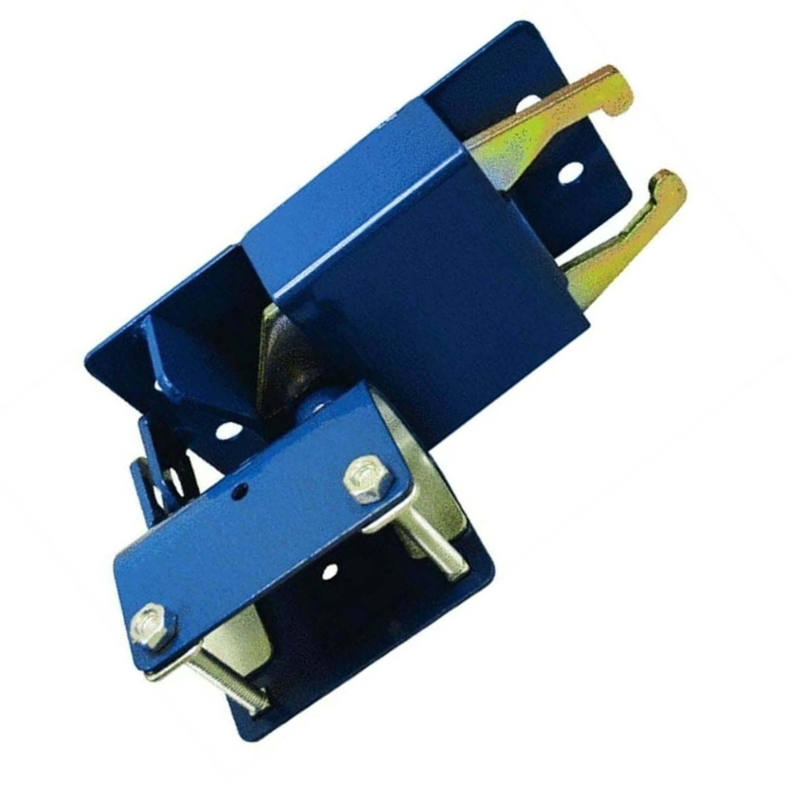 Two Way Lockable Gate Latch, Blue. Perfect for Farms, Pastures, and Ranches. Part Number S16100100 (Pack of 2)