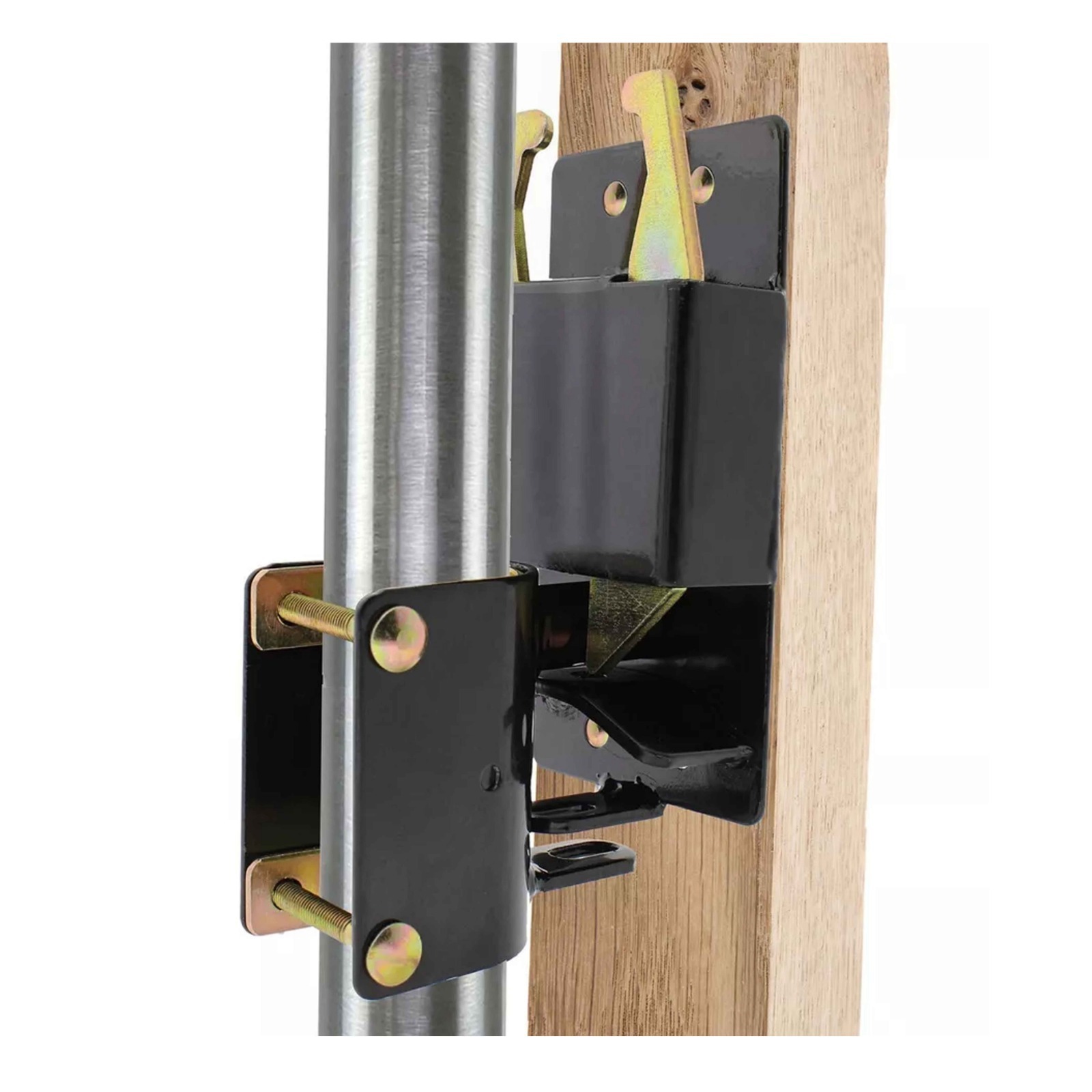 2 Way Lockable Gate Latch Big Black Farms,Pet Cages,Fences, Stables,Livestock