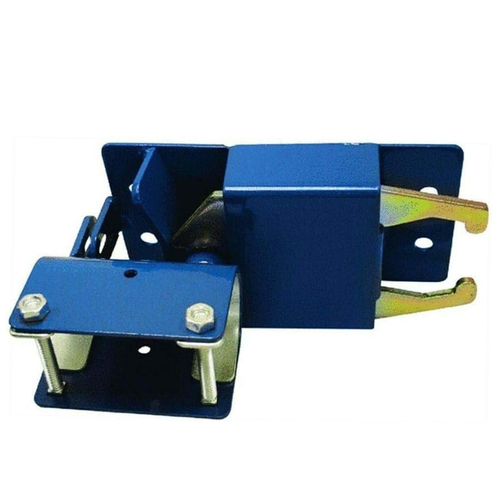 Two Way Lockable Gate Latch, Blue. Perfect for Farms, Pastures, and Ranches. Part Number S16100100 (Pack of 2)