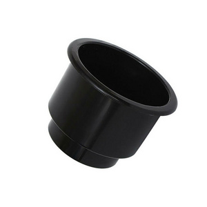 Exclusive Deal Large Jumbo Cup Holders Black Plastic 3-5/8  Inches Boat RV Car Truck Insert