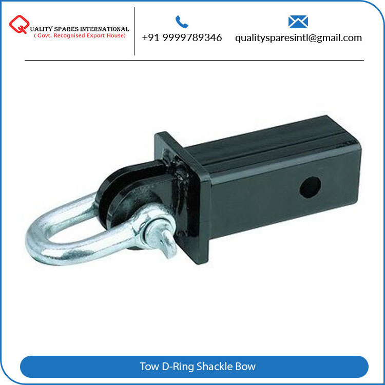 Buy Newly Condition 2'' Hitch Two D-Ring Shackle Bow 10,000lb Cap Trailer Recovery Receiver For Wholesale Prices