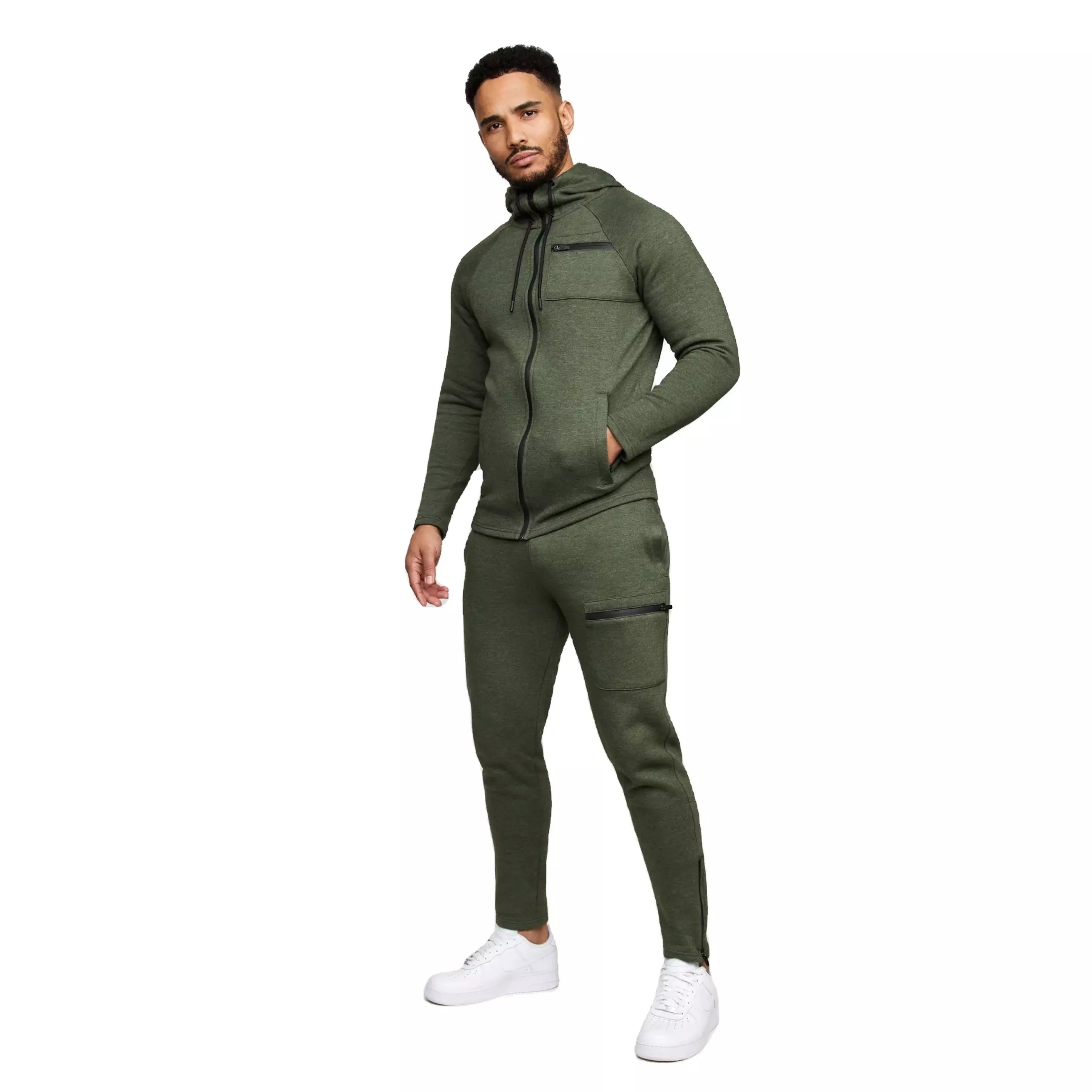 Sportswears Gym Fitness Tech Fleece Training Tracksuits Men Two Piece Set Tracksuit Jogging Suit For Men