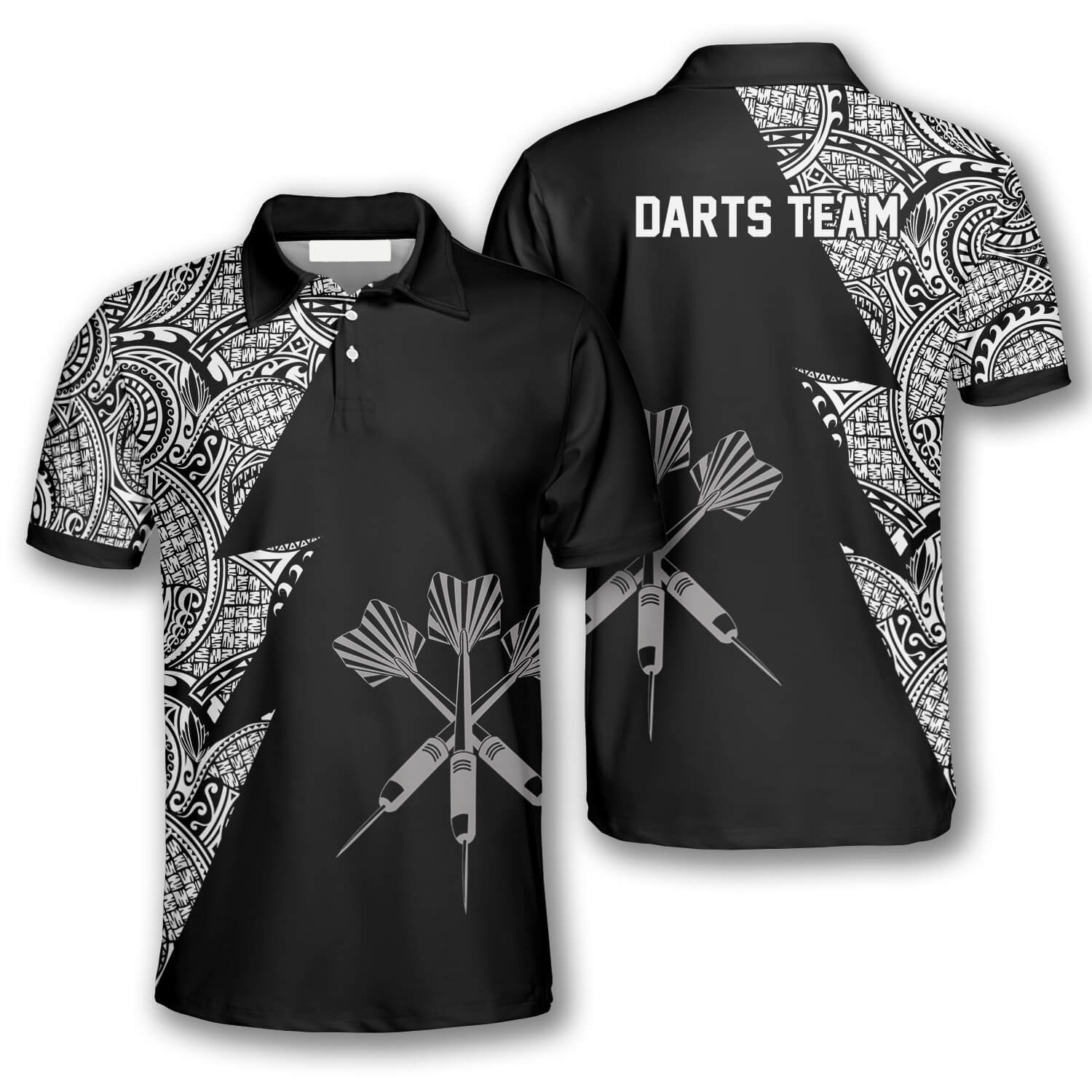 The New Listing Quick Dry Sublimation Darts Club Polo Tshirt Design Your Own fashion Darts Shirt