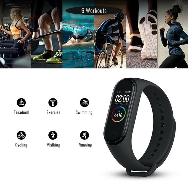 2022 dropshipping Sports Tracker wristband Fitness m4  smart band bracelet watch with Heart rate monitor pedometer