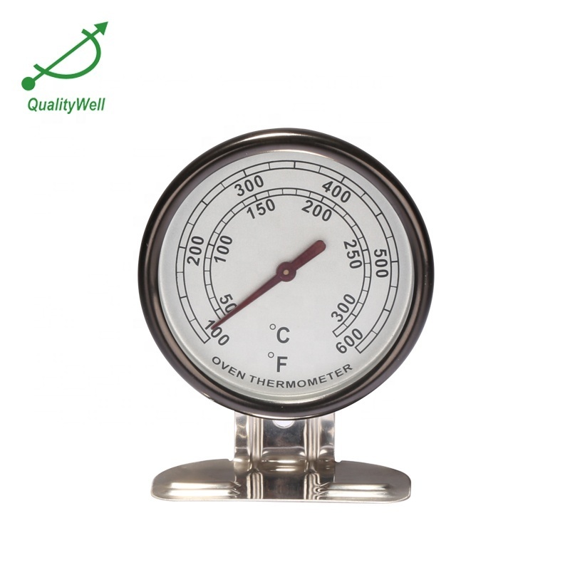 bbq cooking household bimetal kitchen dial thermometer for pizza ovens