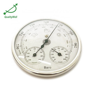 128MM Thermometer Hygrometer Barometer  Nautical Barometer Thermometer