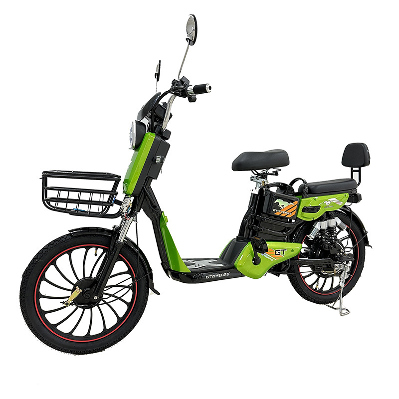 Hot Sale Black 18/20Inch Electric Bike Popular 500W 1000W Big Power 48 60V Scooter E-Bike Fat Cargo Bike For Courier