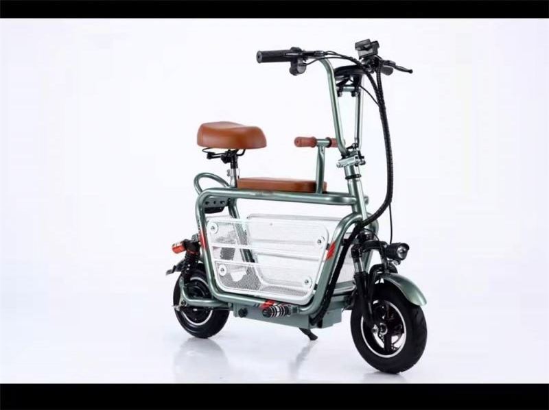 Portable Electric Pet Vehicle Scooter Bike With Pet Carrier