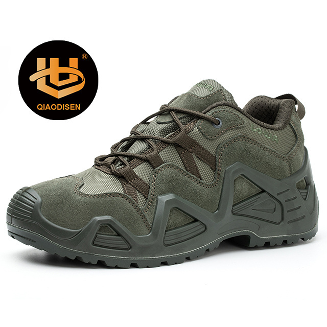 High Quality Tactical safety working  Outdoor Hiking Shoes Black  brown Custom Boots