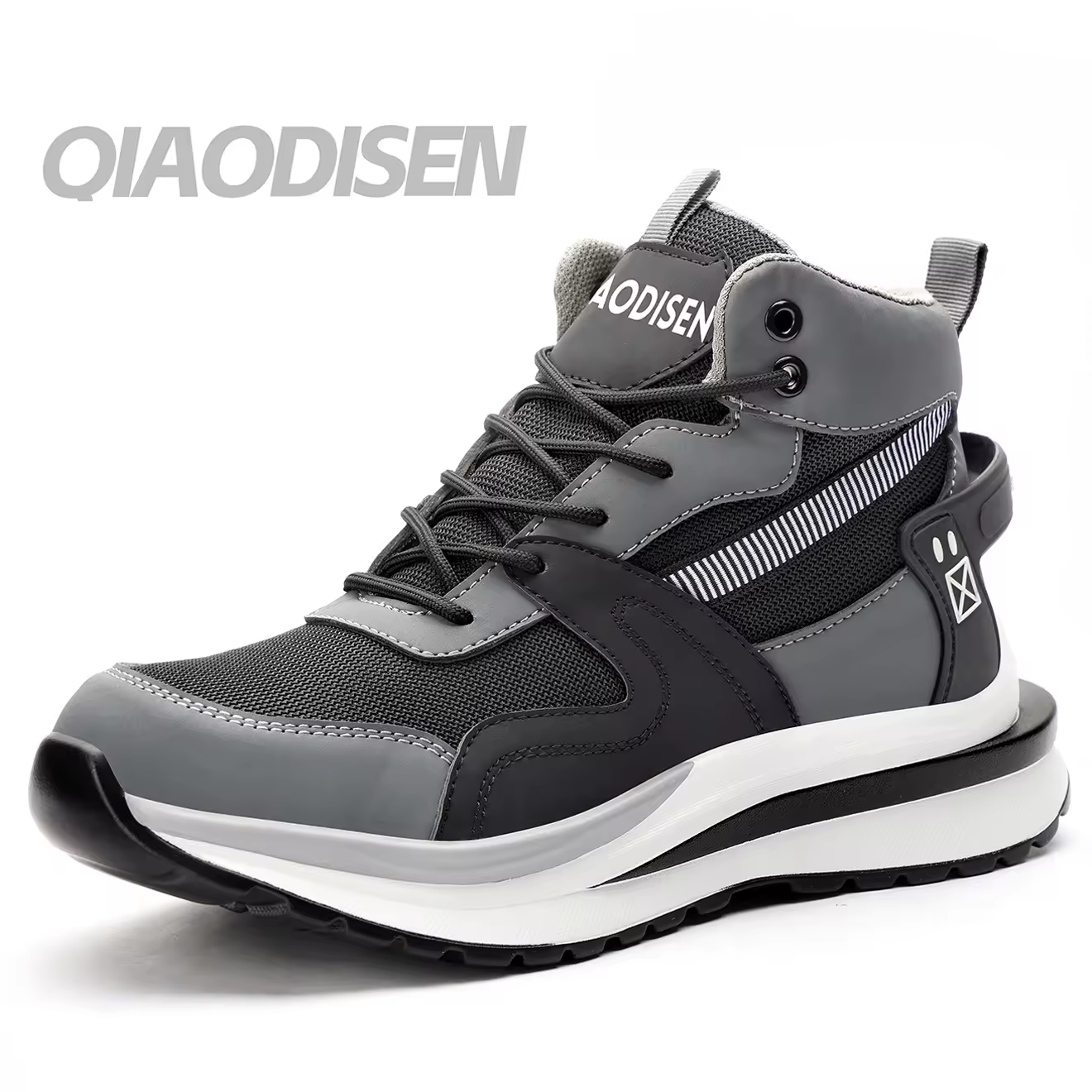 New anti-slip anti-smash wear-resistant logistics supermarket construction men's safety shoes