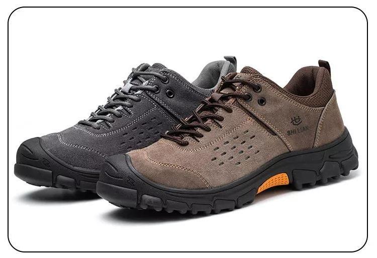 man work jogger sport composite toe s3 safety shoes with steel toe boots for women men