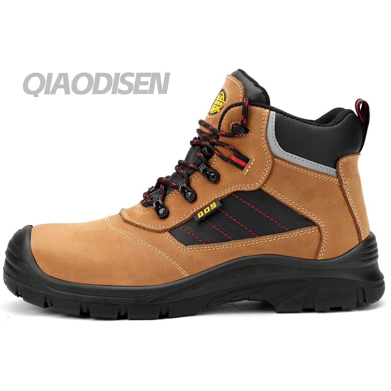 Heavy duty best steel toe work security boots slip on for welding mining coal mine work boots