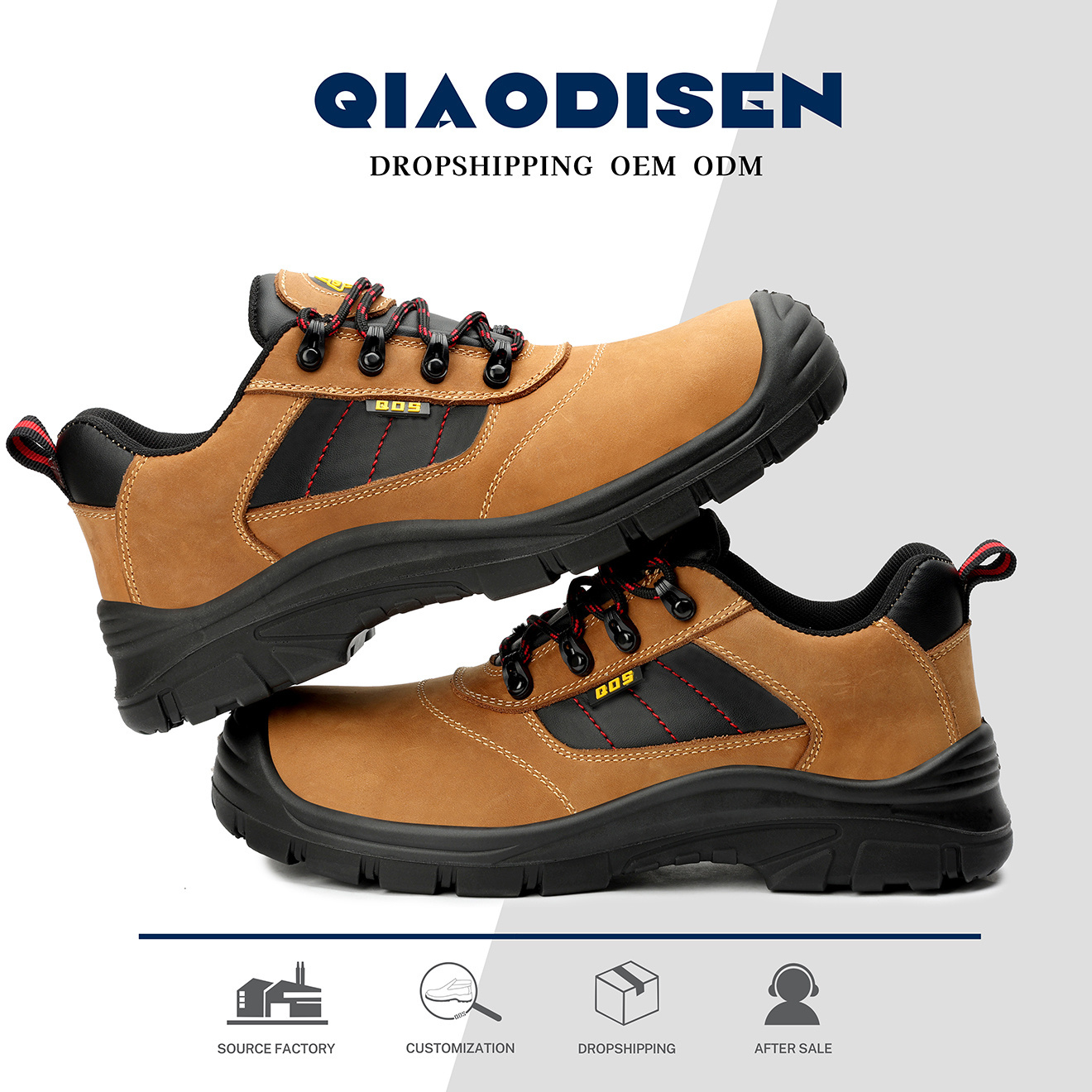 2024 S3 Customized High Quality Oil Resistant Men's Construction Shoes Safety Shoes