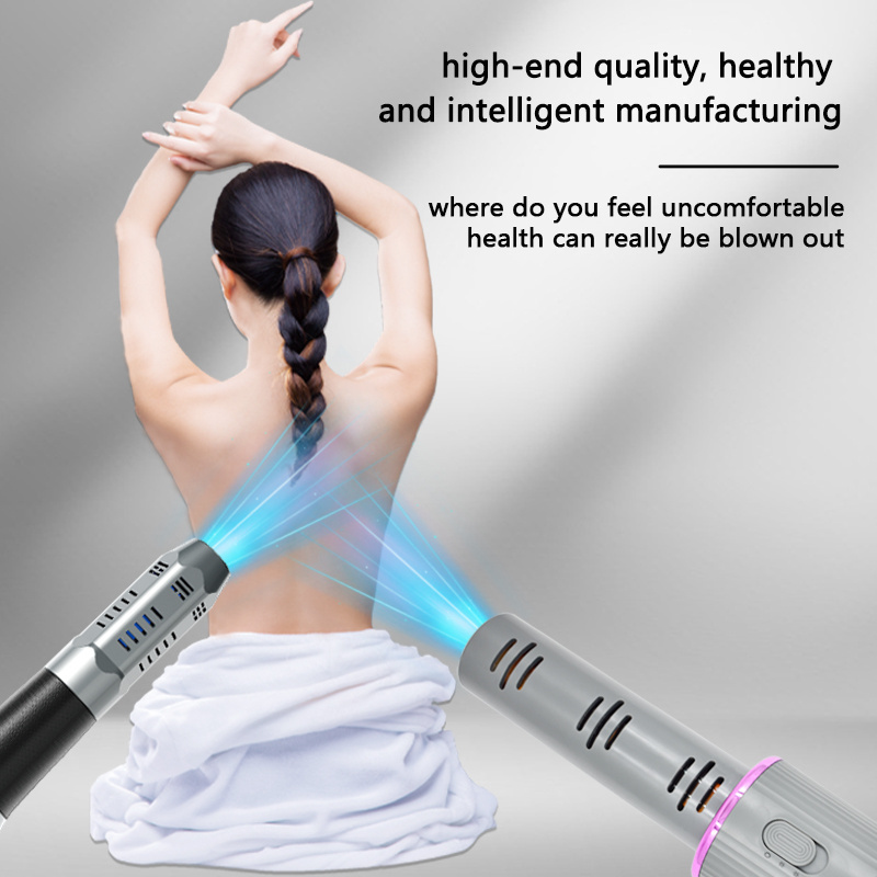 Pain Relief Blue Light Therapy Anion Negative Ions Apparatus Terahertz Therapi Blower Iteracare Wand