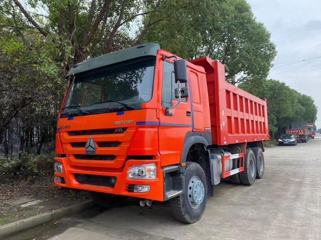 Used original Sinotruck Howo 371 HP 6x4 dumper 40 ton secondhand left-hand drive dump truck