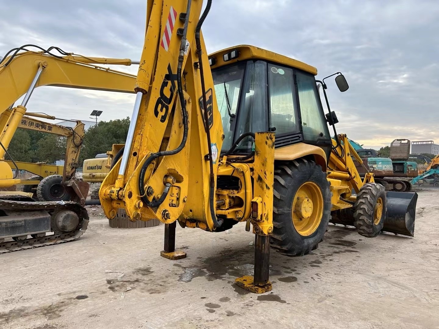 Multi functional Used JCB 3CX Towable backhoe for Sale/Used Backhoe Loader 3CX Wheel Loader JCB3CX