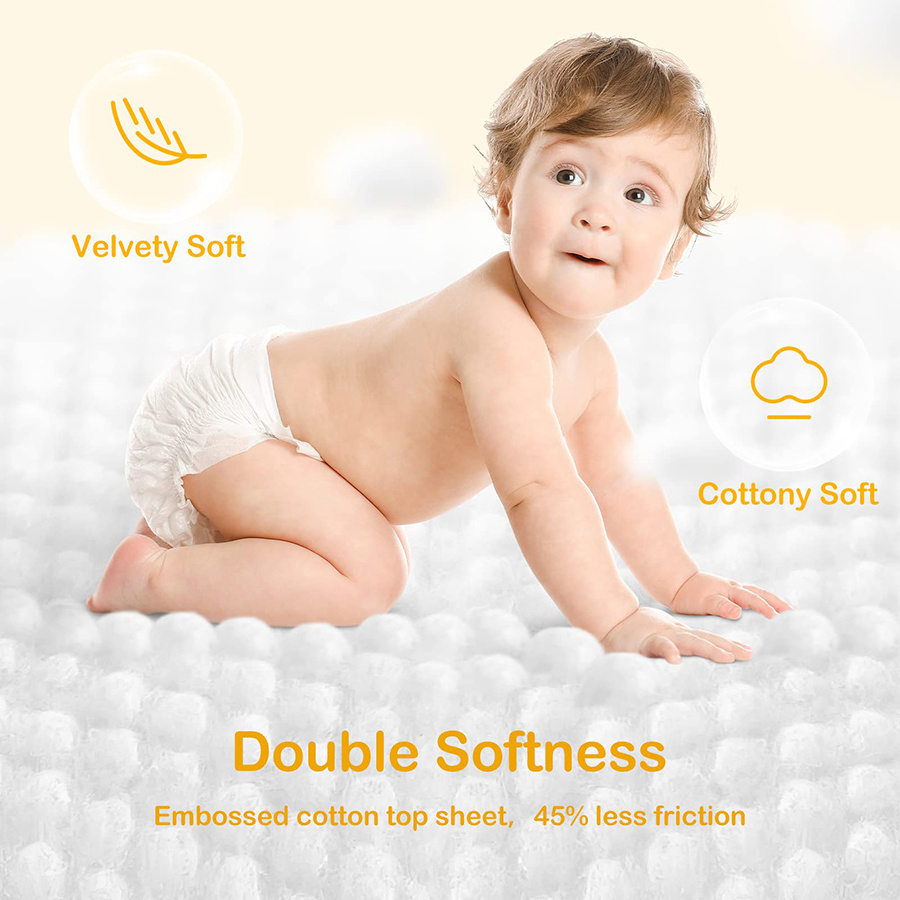 Free Sample Hot Trend Low Price Baby Diapers Wholesale Custom Home Daily Use Baby Diaper