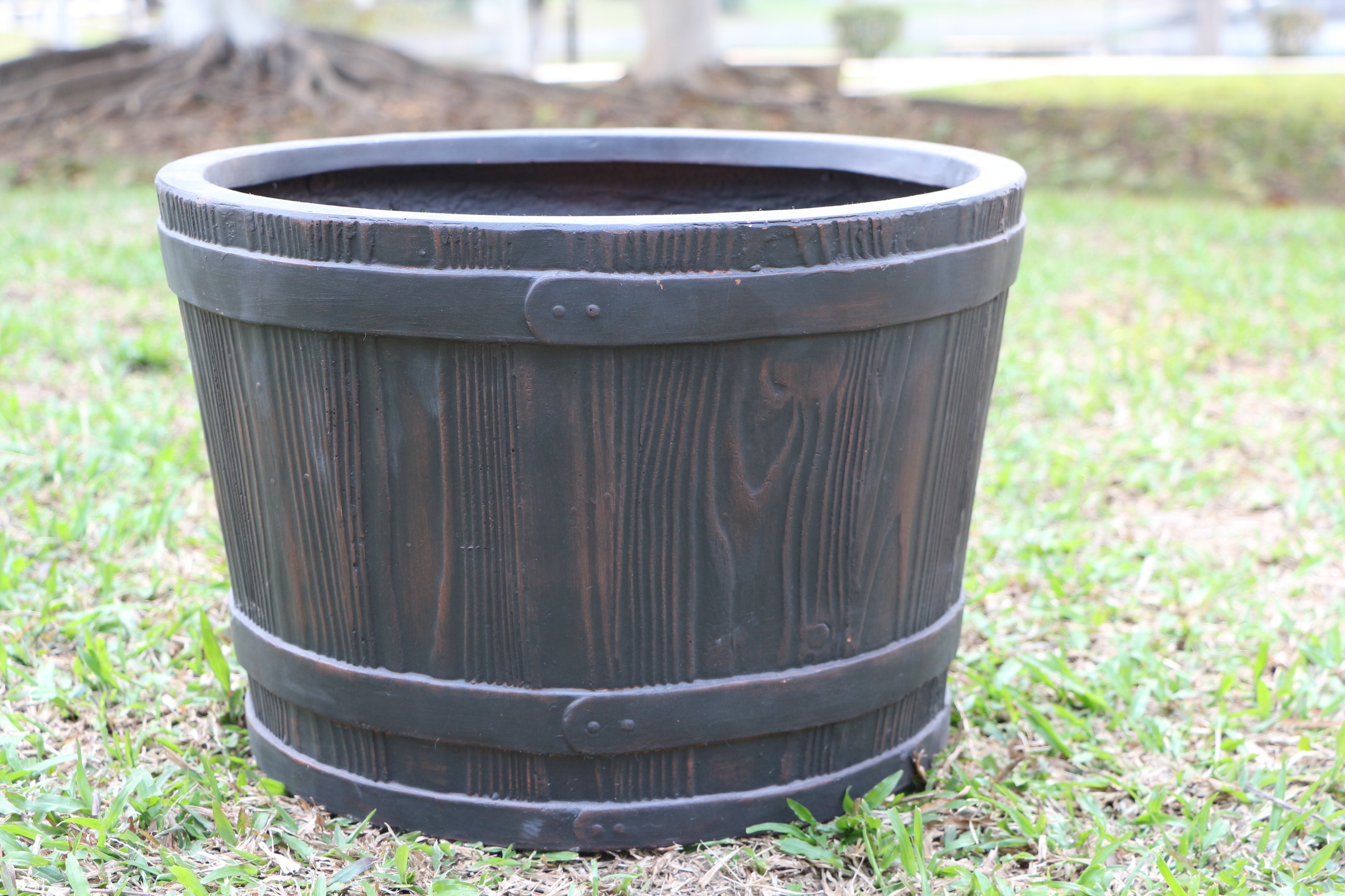 Wholesale Plant Pots Brown or Silver Flower Pot 15 Gallon Flower Pot