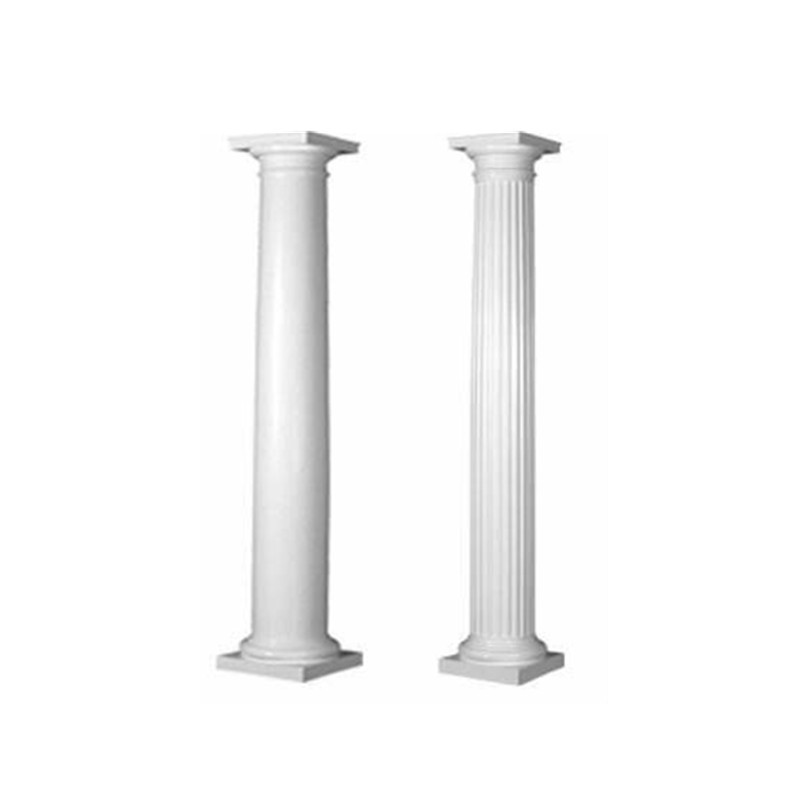 Factory sales high strength durable fiberglass resin corinthian decorative roman pillars column for project