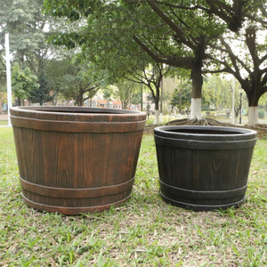 Wholesale Plant Pots Brown or Silver Flower Pot 15 Gallon Flower Pot