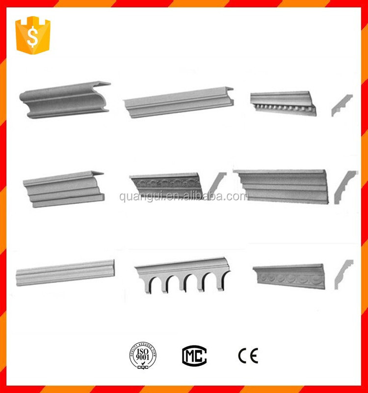 Factory sale durable high quality waterproof fireproof exterior decorative GRC cornice