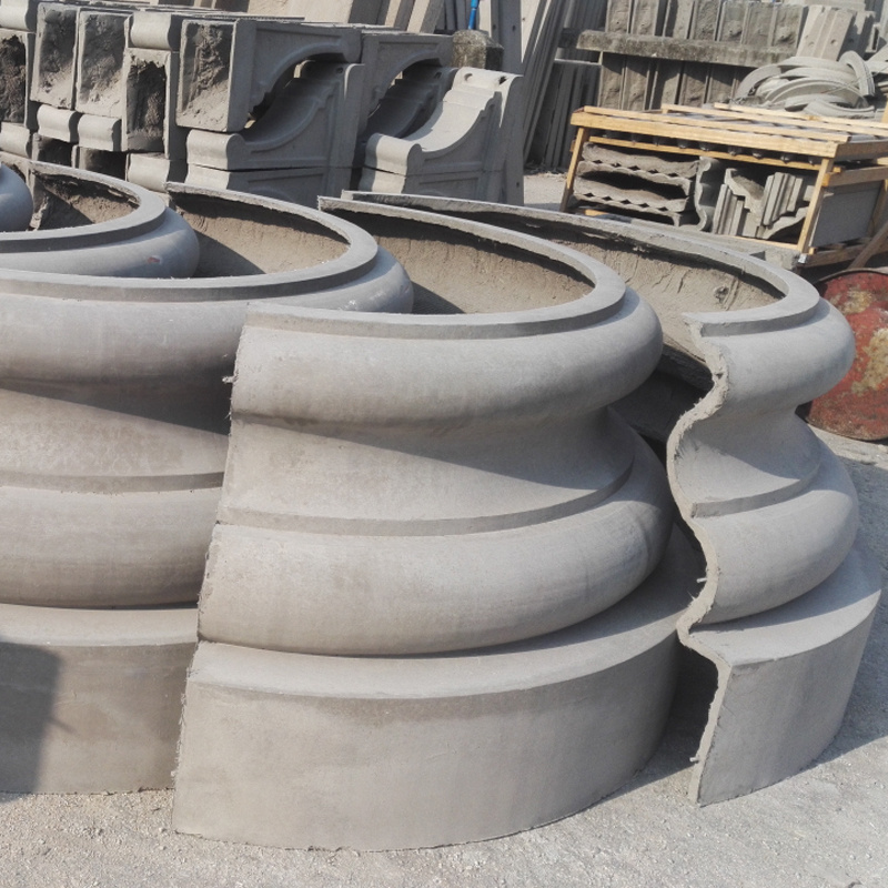 Factory sales high quality durable outdoor large decorative grc decorative corinthian roman column capital for project