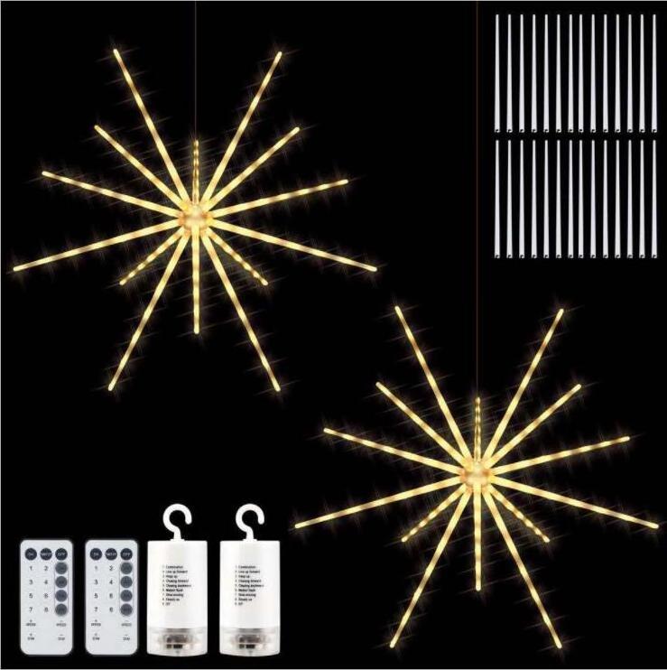 LED Battery Remote Control Firework Lights, Horse Racing Shooting Star Shape, Festive Atmosphere Decoration Party Dedicated