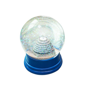 OEM hot sale resin gift souvenir miniature snow globe glass snow globe tumbler