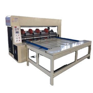 Combined Slotting & Creasing corrugated carton box making machine