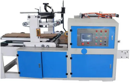 QHAFG-2200 Automatic Folder Glue With Bundle Machine Corrugated cardboard box folder gluer machine