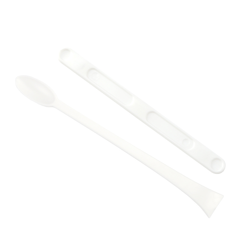 Quanhua SY-25-CS 5.1inch/130mm CPLA Coffee Stirrer Disposable BPI Certificate Tea Spoon Degradable Coffee Stirring