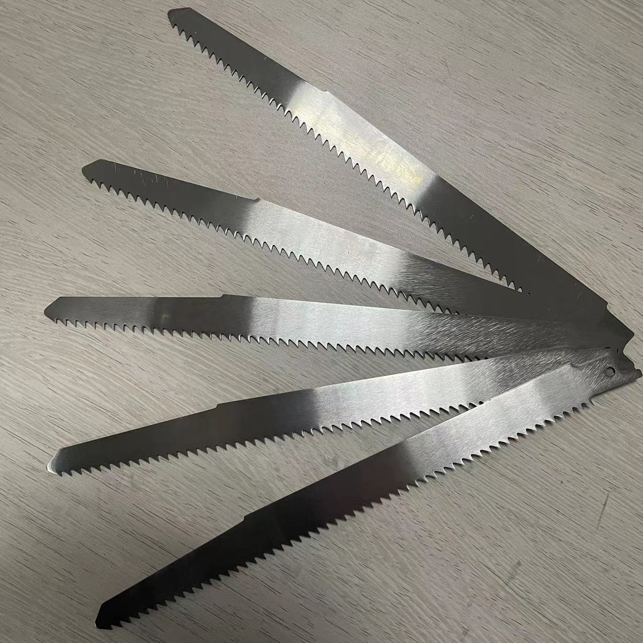 new products food grade cut blade Stainless Steel Reciprocating saw blades HRC 55 for frozen meat ice cubes metal wood plastic