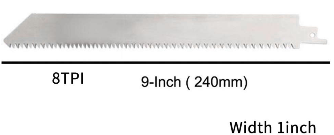 5pcs Reciprocating Saw Blade Saber/Hand saw Stainless steel blade Cutting Frozen meat/Bone Universal reciprocating blade