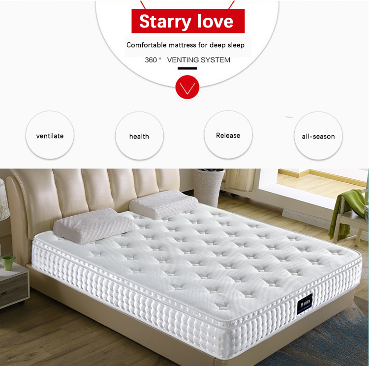 12-inch mattress Latex mattress Hotel Home Memory Foam pocket spring bunk mattress