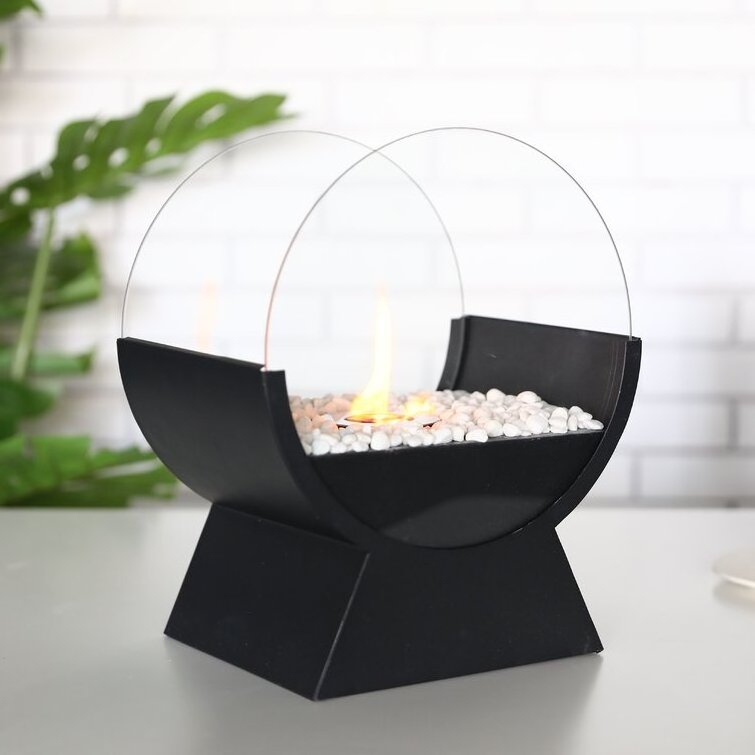 Table Top Fire Pit - Fire Bowl, Mini Personal Fireplace Tabletop Fireplace for Indoor and Outdoor use.