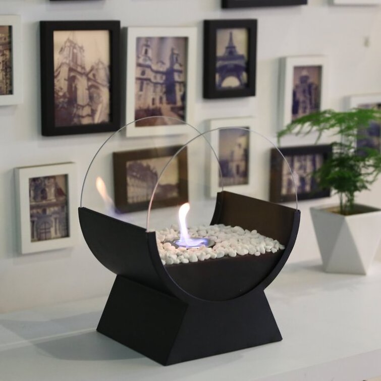 Table Top Fire Pit - Fire Bowl, Mini Personal Fireplace Tabletop Fireplace for Indoor and Outdoor use.