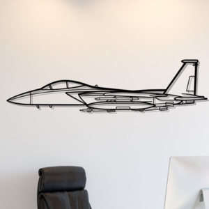 Metal Aircraft Silhouette Metal Wall Art Hanging Home Dining Room Decor Living Room Bedroom Signs Wall Personalized Decorations