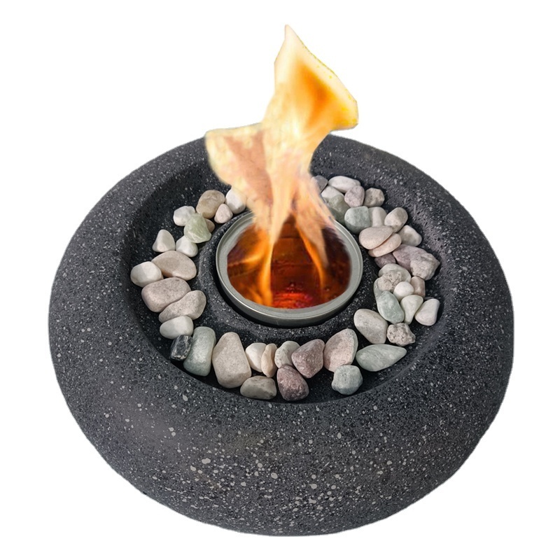 11-inch Portable fire Pit, Tabletop Fireplace fire Bowl. Fireplace for Indoor Outdoor Patio Parties Events