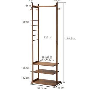 2,3-Tier Coat and Shoe Rack Entryway Coat Rack Hallway Bedroom Storage Organizer Stand for Hat Clothes Rack